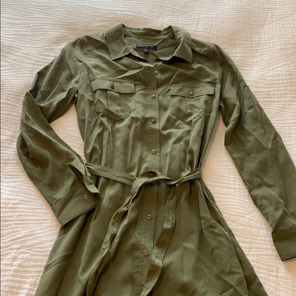 Green dress